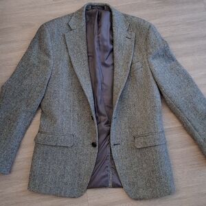 Ralph Lauren Gray Herringbone Sport Coat